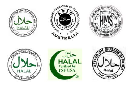 Một số loại tem đảm bảo thực phẩm đạt chuẩn Halal